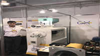 Bean Skin Peeling Machine at Argentine Equipment Exhibition